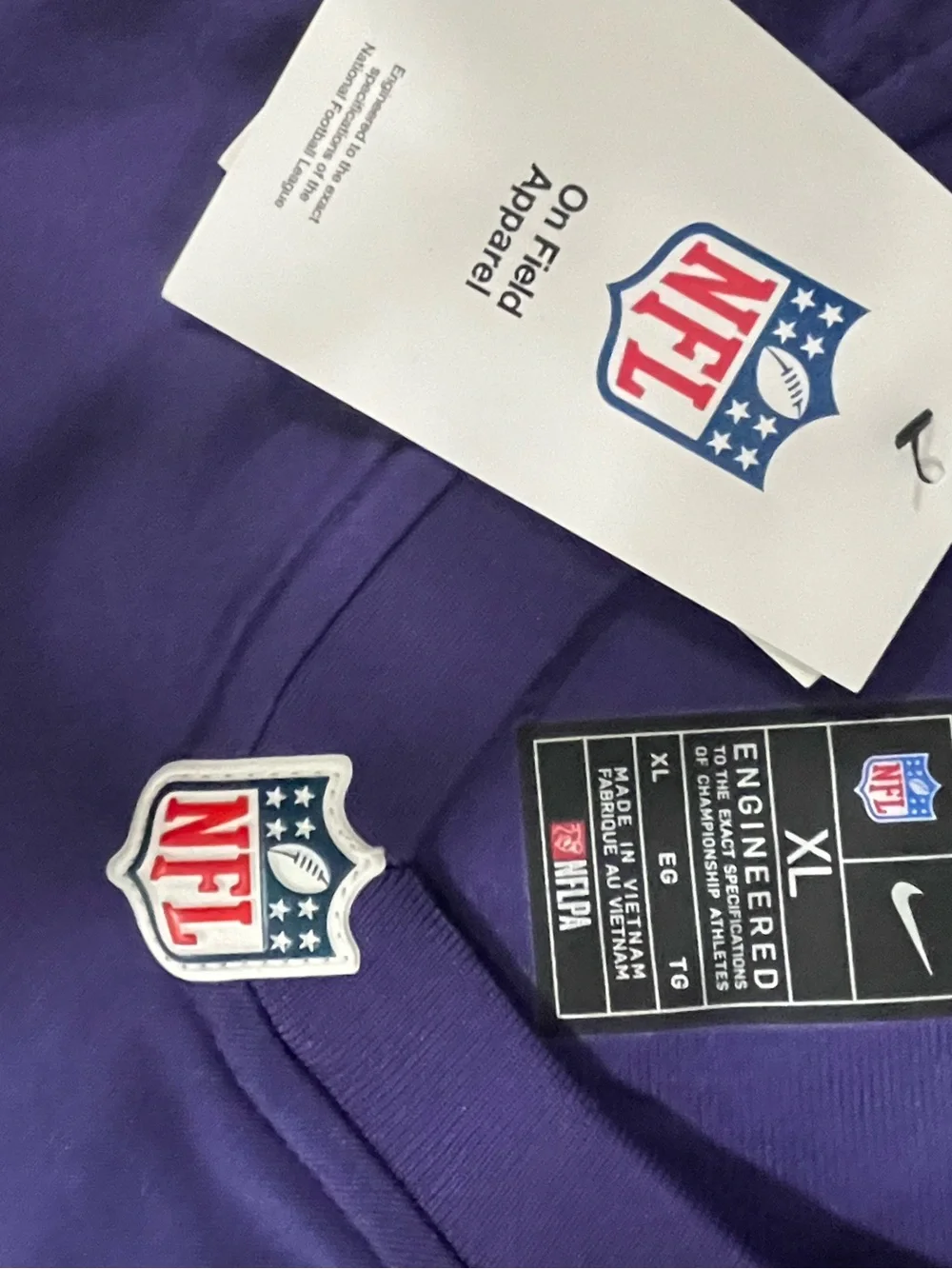 NWT Nike NFL Baltimore Ravens Derrick Henry #22 Jersey Purple Youth XL(18/20)